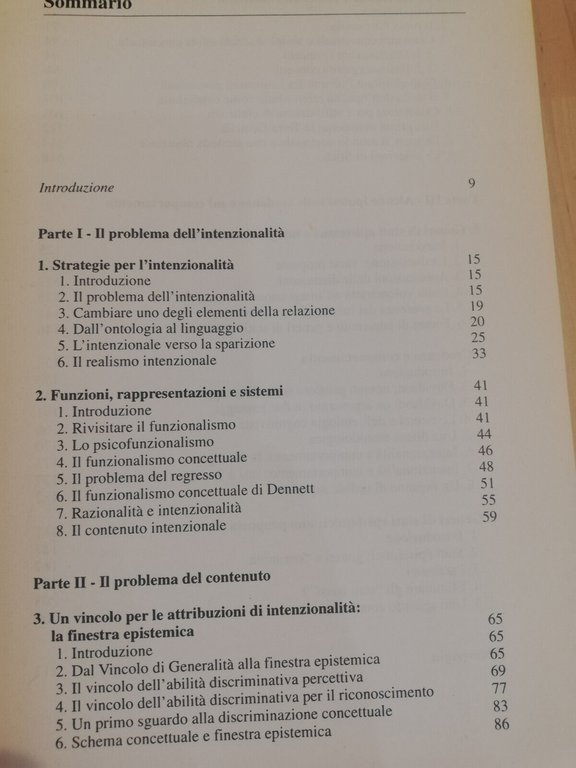 Intenzionalità, contenuto e comportamento, Simone Gozzano, Armando, 1997