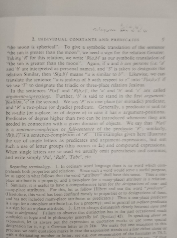 Introduction to symbolic logic and its applications, Rudolf Carnap, In …