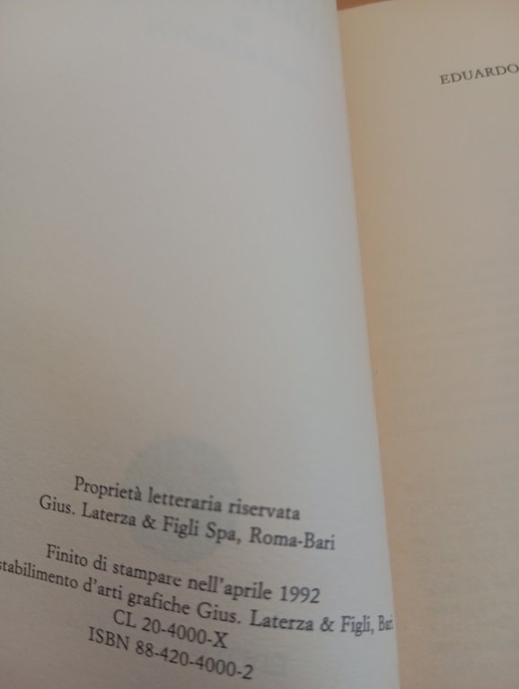 Introduzione a Eduardo, Anna Barsotti, Laterza, 1992