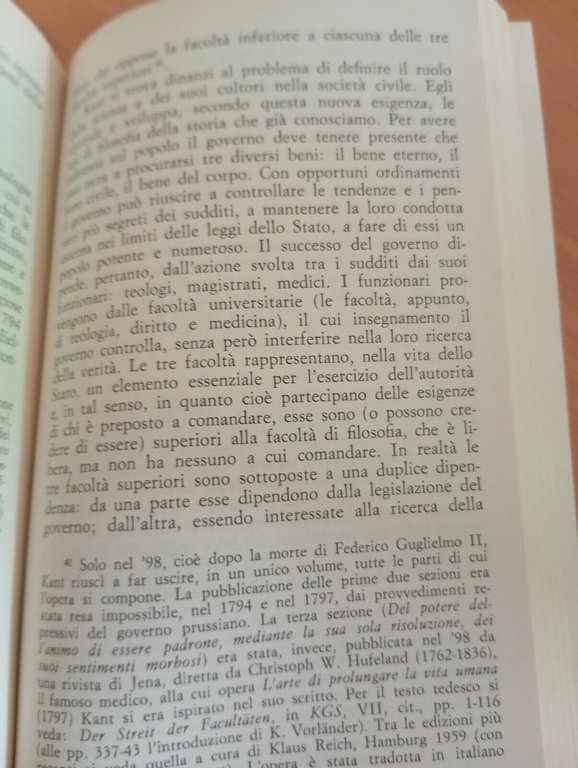 Introduzione a Kant, Augusto Guerra, Laterza, 1985