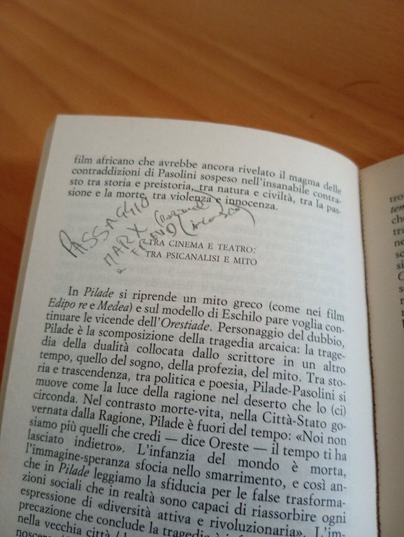 Introduzione a Pasolini, Luigi Martellini, Laterza, 1993