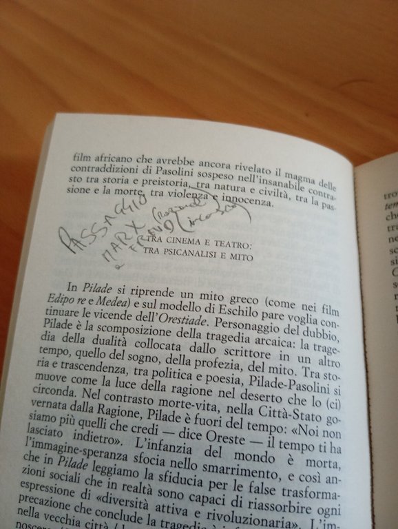 Introduzione a Pasolini, Luigi Martellini, Laterza, 1993 | Immagine Gallery 24