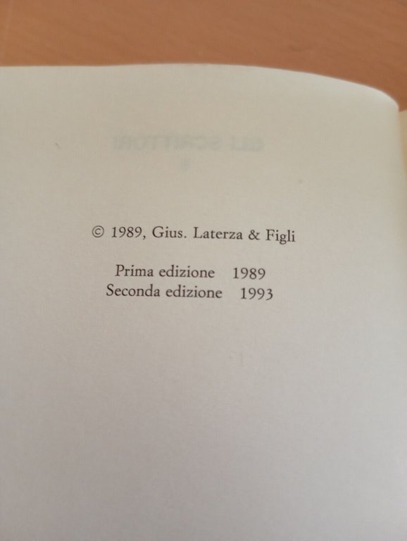 Introduzione a Pasolini, Luigi Martellini, Laterza, 1993
