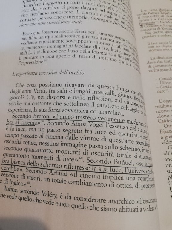 Introduzione alla retorica del cinema, Sandro Bernardi, Le lettere, 1998