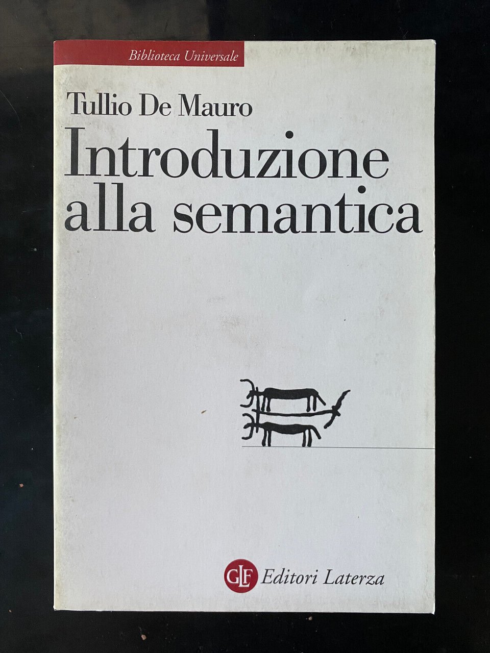 Introduzione alla semantica, Tullio De Mauro, Laterza, 1999