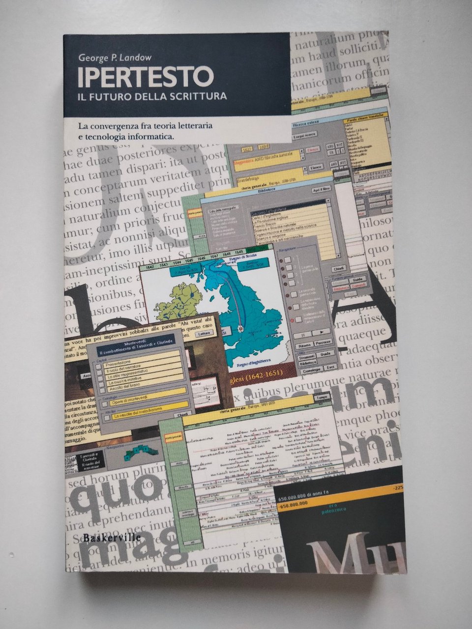 Ipertesto. Il futuro della scrittura, George P. Landow, Baskervile, 1993