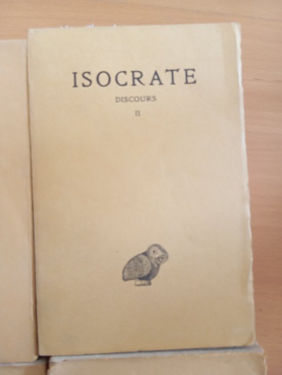 Isocrate, Discours, volumi I -II - III -IV, Mathieu - … | Immagine Gallery 3