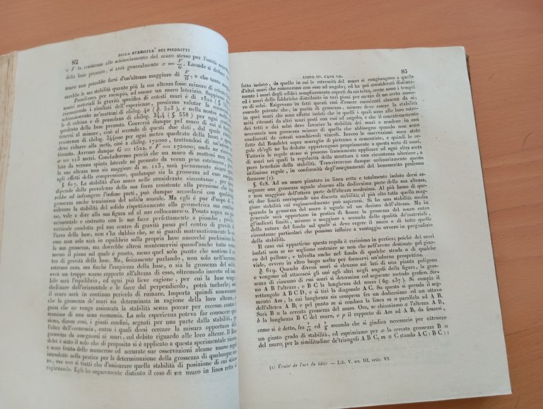 Istituzioni di architettura statica e idraulica N. Cavalieri 2 vol …