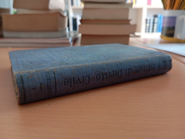 Istituzioni di diritto civile italiano, Emanuele Gianturco, Barbera, 1899