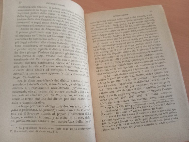 Istituzioni di diritto civile italiano, Emanuele Gianturco, Barbera, 1899 | Immagine Gallery 14