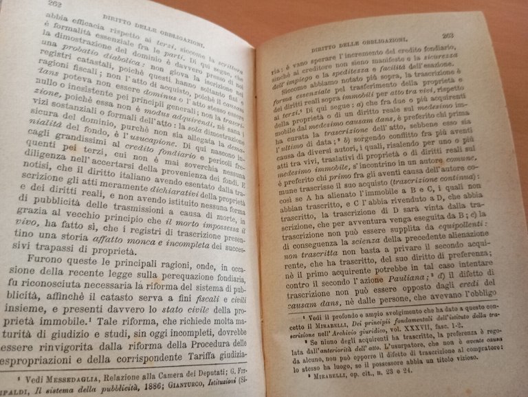 Istituzioni di diritto civile italiano, Emanuele Gianturco, Barbera, 1899