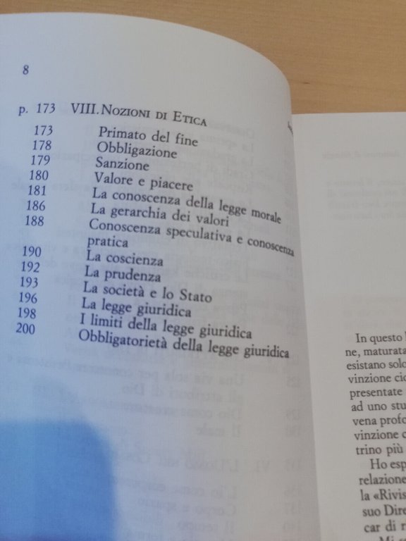 Istituzioni di filosofia, Sofia Vanni Rovighi, Editrice La scuola, 1994