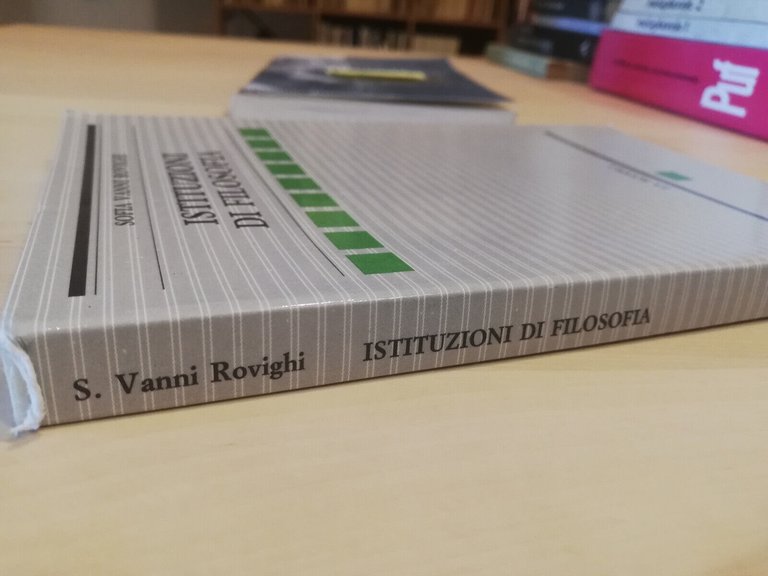 Istituzioni di filosofia, Sofia Vanni Rovighi, Editrice La scuola, 1994