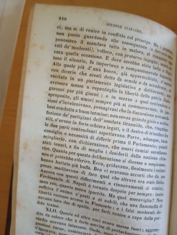 Istorie italiane, quattro volumi, Ferdinando Ranalli, Le Monnier, 1858 | Immagine Gallery 11