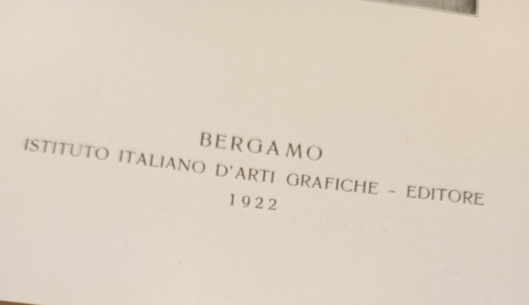 Italia antica. Dalla caverna preistorica al palazzo imperiale, 1922