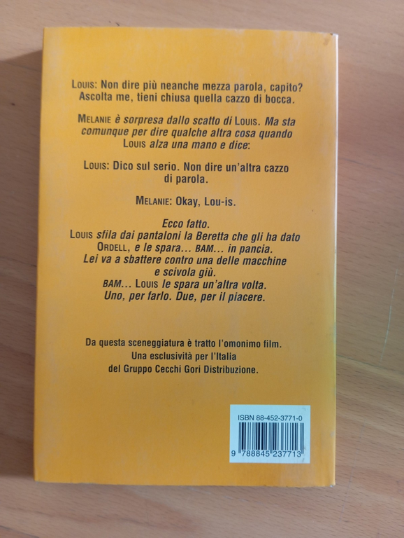 Jackie Brown, la sceneggiatura, Quentin Tarantino, Bompiani, 1998 | Immagine Gallery 5