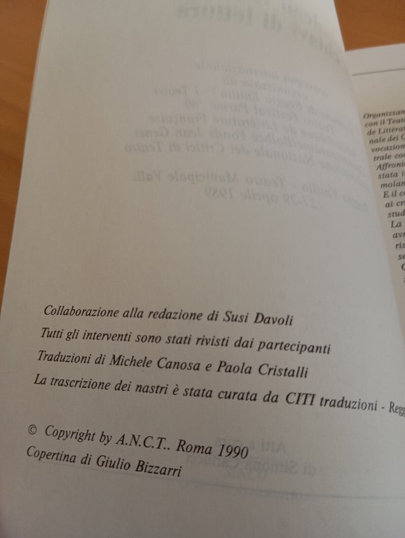 Jaen Genet. Chiavi di lettura, AAVV Simona Carlucci, 1990