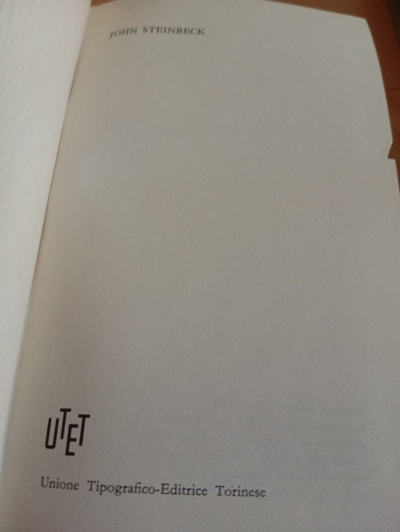 John Steinbeck, Scrittori del mondo, I Nobel, 1962