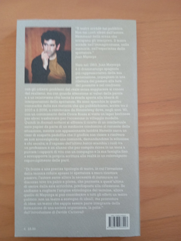 Juan Mayorga, Teatro, Ubulibri, 2008