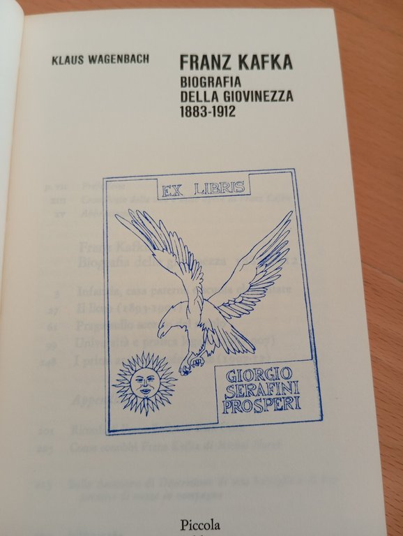 Kafka. Biografia della giovinezza, Klaus Wagenbach, Einaudi, 1972