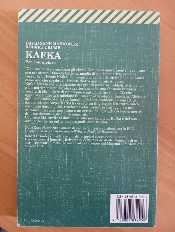 Kafka per cominciare, D. Z. Mairowitz - R. Crumb, Feltrinelli, …