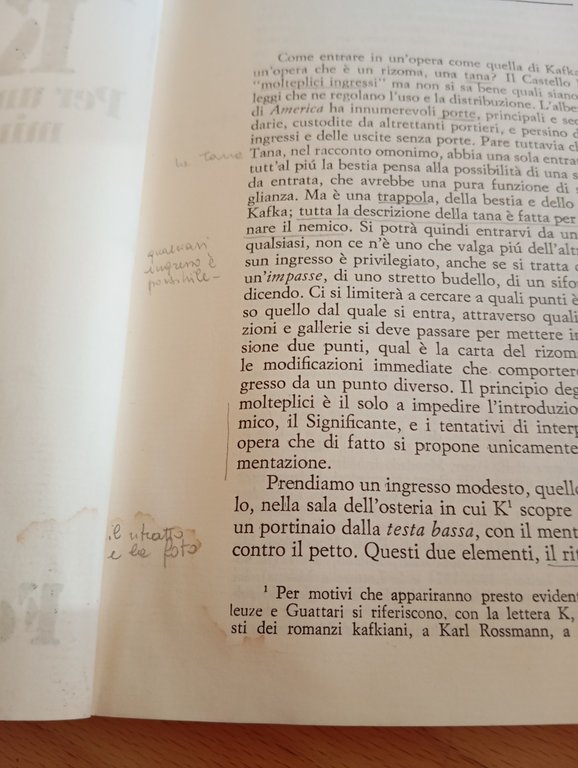 Kafka. Per una letteratura minore, G. Deleuze - F. Guattari, …