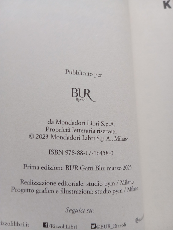 Keep calm, SIlvia Pasqualini, BUR, 2023