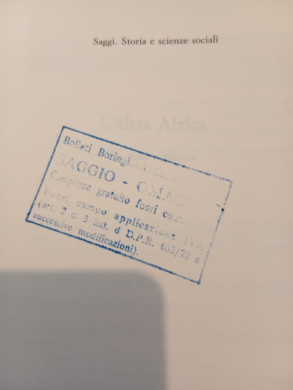 L'altra Africa. Tra dono e mercato, Serge Latouche, Bollati Boringhieri, … | Immagine Gallery 13