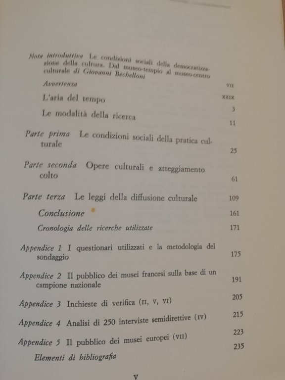 L'amore dell'arte, Pierre Bourdieu - Alain Darbel, Guardldi, 1972, Molto …