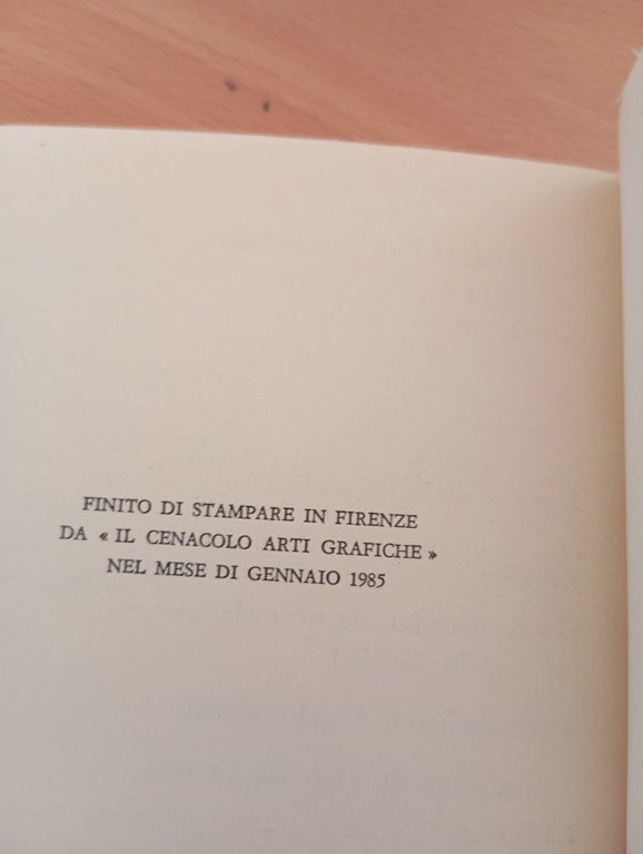 L'amore delle tre melarance, Vincenzo Cerami, Centro drammaturgia Fiesole 1985