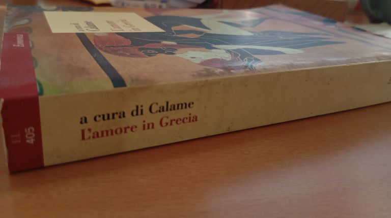 L'amore in Grecia, Claude Calame, Laterza, 2006