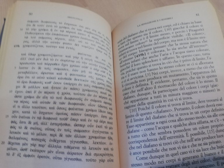 L'anima e il corpo. Parva naturalia, Aristotele, Testo a fronte, …