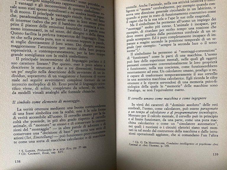 L'animale, l'uomo e la funzione simbolica, Raymon Ruyer, Bompiani, 1972