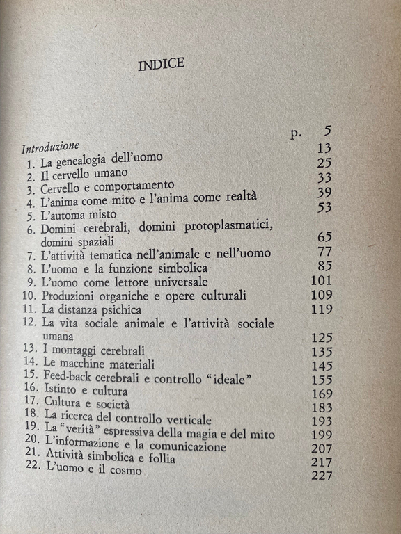 L'animale, l'uomo e la funzione simbolica, Raymon Ruyer, Bompiani, 1972