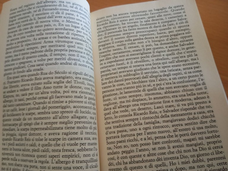 L'anno della morte di Riccardo Reis, josé Saramago, Einaudi, 1996