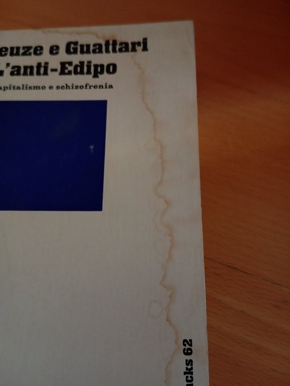 L'anti-edipo, Deleuze e Guattari, Einaudi, 1975