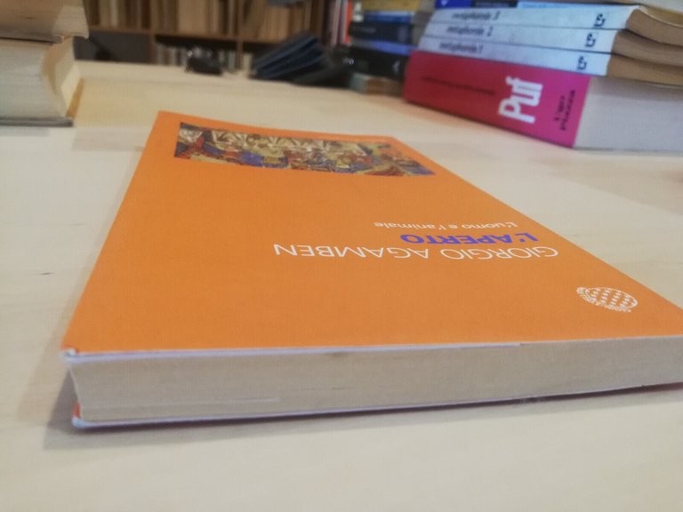 L'aperto. L'uomo e l'animale, Giorgio Agamben, Bollati Boringhieri, 2017