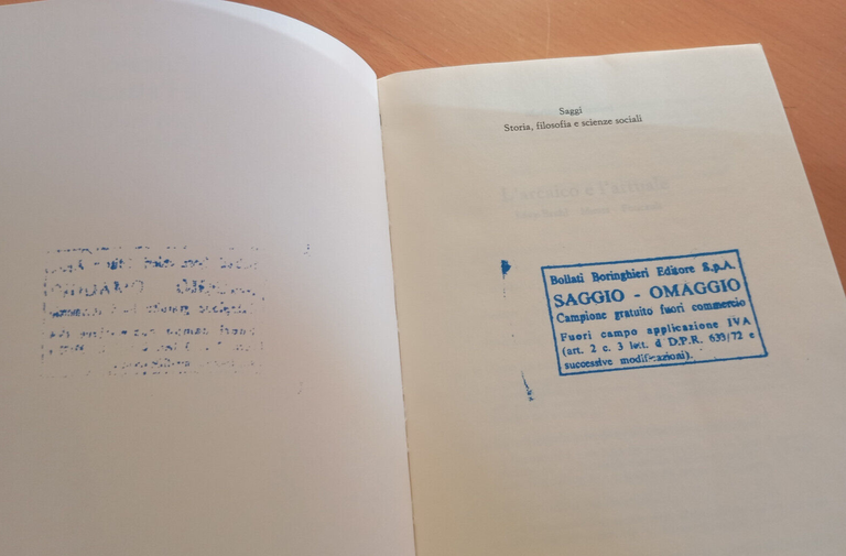 L'arcaico e l'attuale Lévy-Bruhl Mauss Foucault, Mariapaola Fimiani, 2000