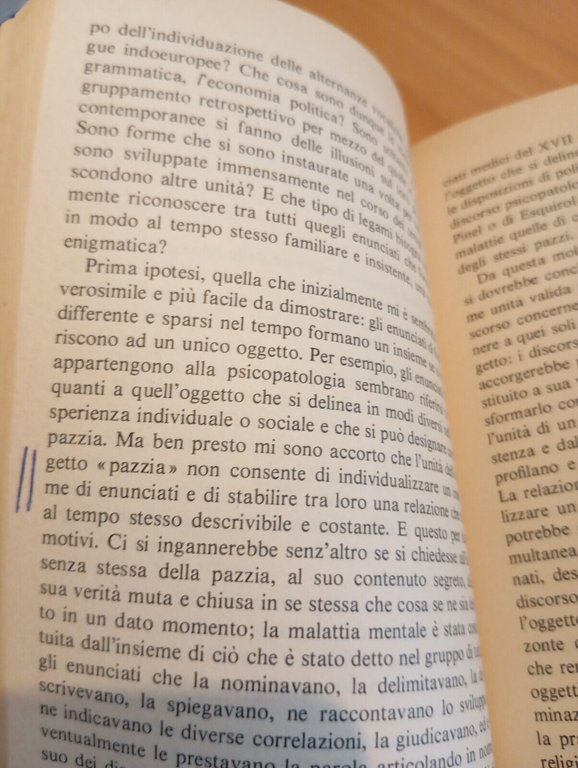 L'archeologia del sapere, Michel Foucault, Rizzoli, 1980