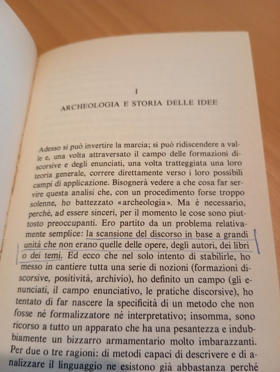 L'archeologia del sapere, Michel Foucault, Rizzoli, 1980