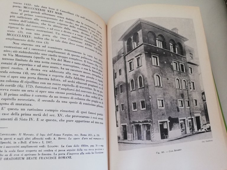 L'architettura a Roma nel Quattrocento, Piero Tomei, ristampa edizione 1942