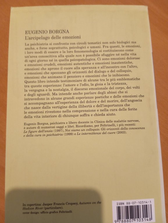 L'arcipelago delle emozioni, Eugenio Borgna, Feltrinelli, 2004