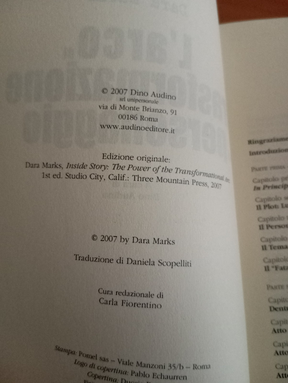 L'arco di trasformazione del personaggo, Dara Marks, Dino Audino editore, … | Immagine Gallery 6