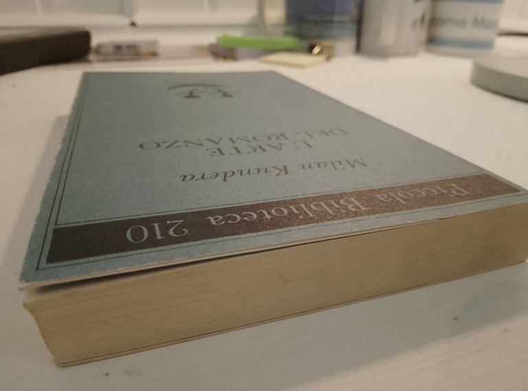 L'arte del romanzo, Milan Kundera, Adelphi, 1993