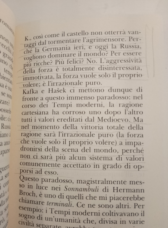 L'arte del romanzo, Milan Kundera, Adelphi, 1993