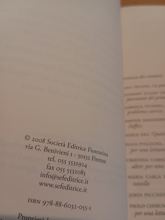 L'arte del saltimbanco. Aldo Palazzeschi tra due avanguardie, 2008