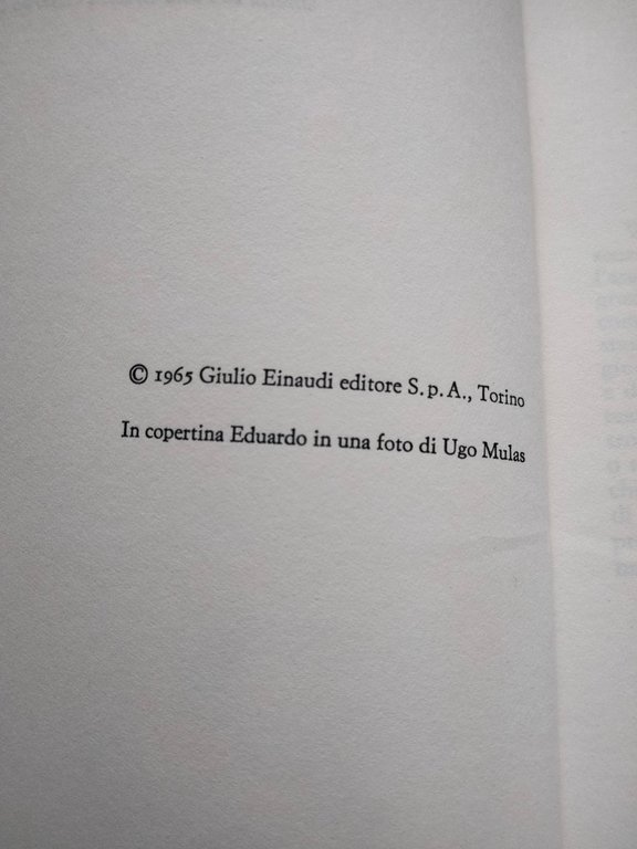 L'arte della commedia, Eduardo de Filippo, Einaudi Teatro, 1965