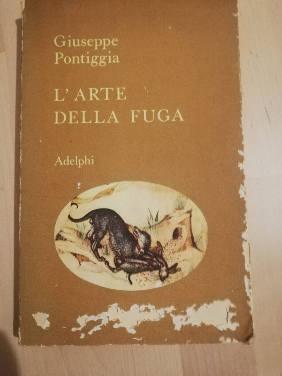 L'arte della fuga, Giuseppe Pontiggia, 1968, Adelphi, prima edizione