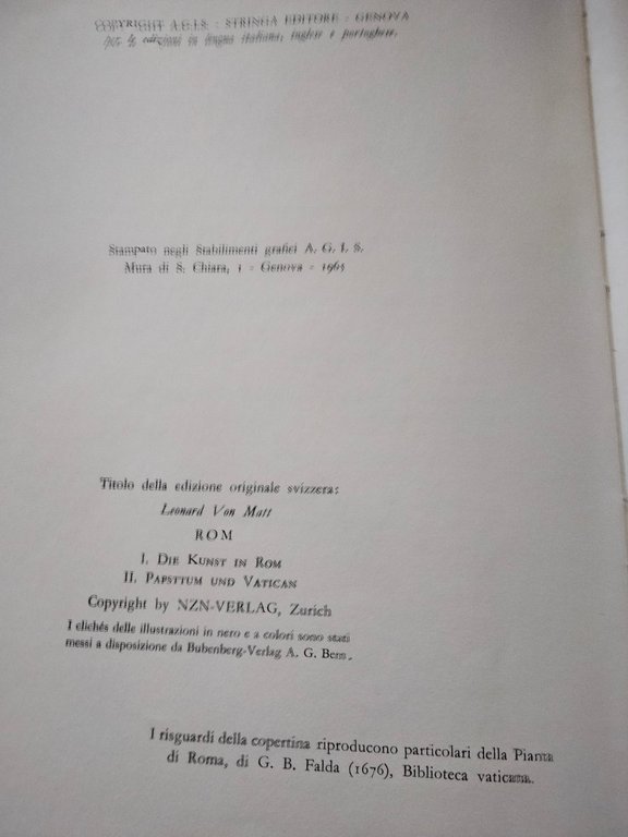 L'arte in Roma, Valerio Mariani, Stringa Editore, 1965 | Immagine Gallery 13