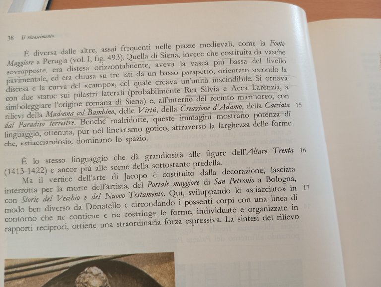L'arte italiana, Piero Adorno, volume secondo rinascimento barocco, D'Anna, 1988